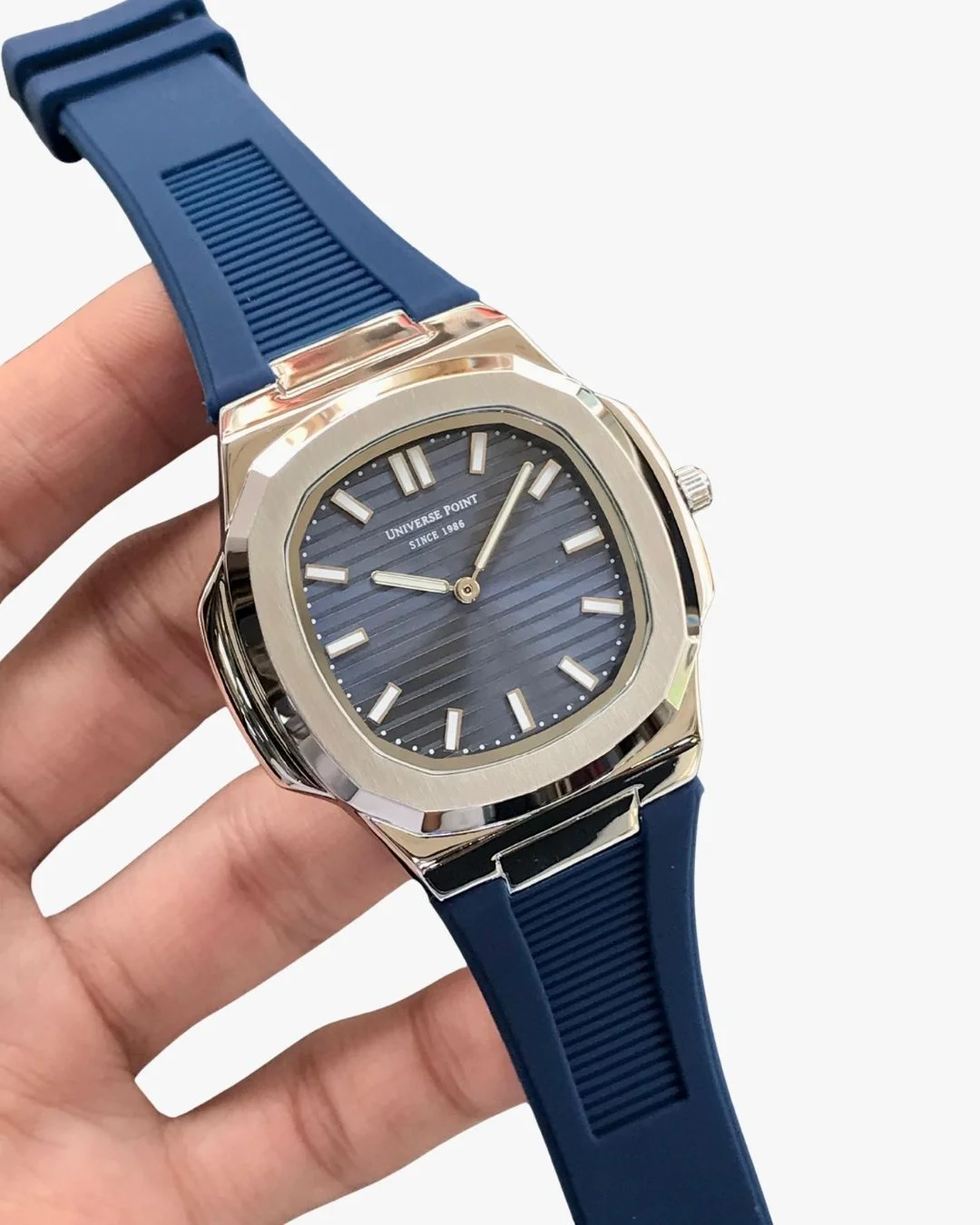 universe-point-original-blue-silver-dial-men-watch universe point original blue silver dial men watch